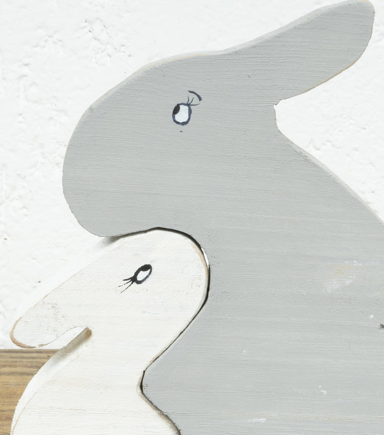 Coniglietti in legno