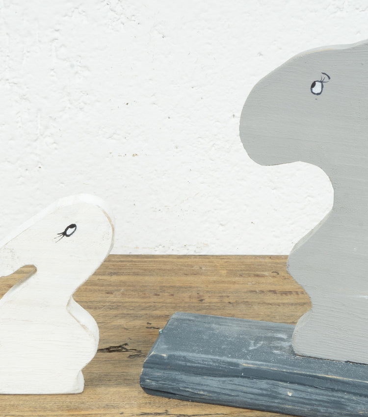 Coniglietti in legno