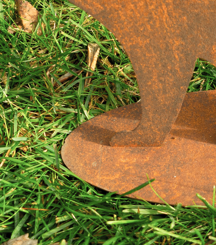 Coniglio in corten grande