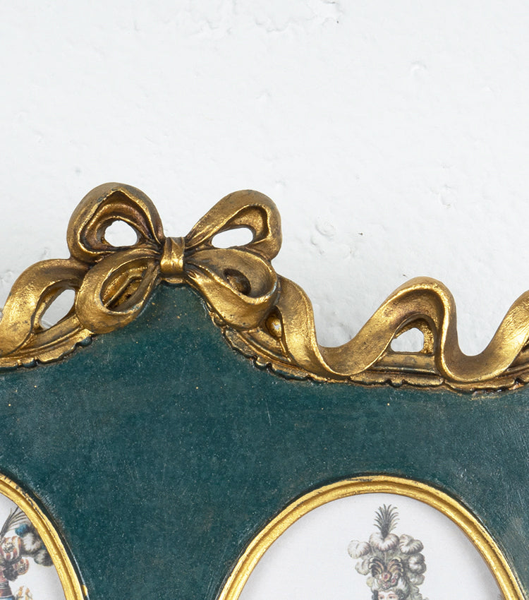 Cornice porta-foto rettangolare in metallo