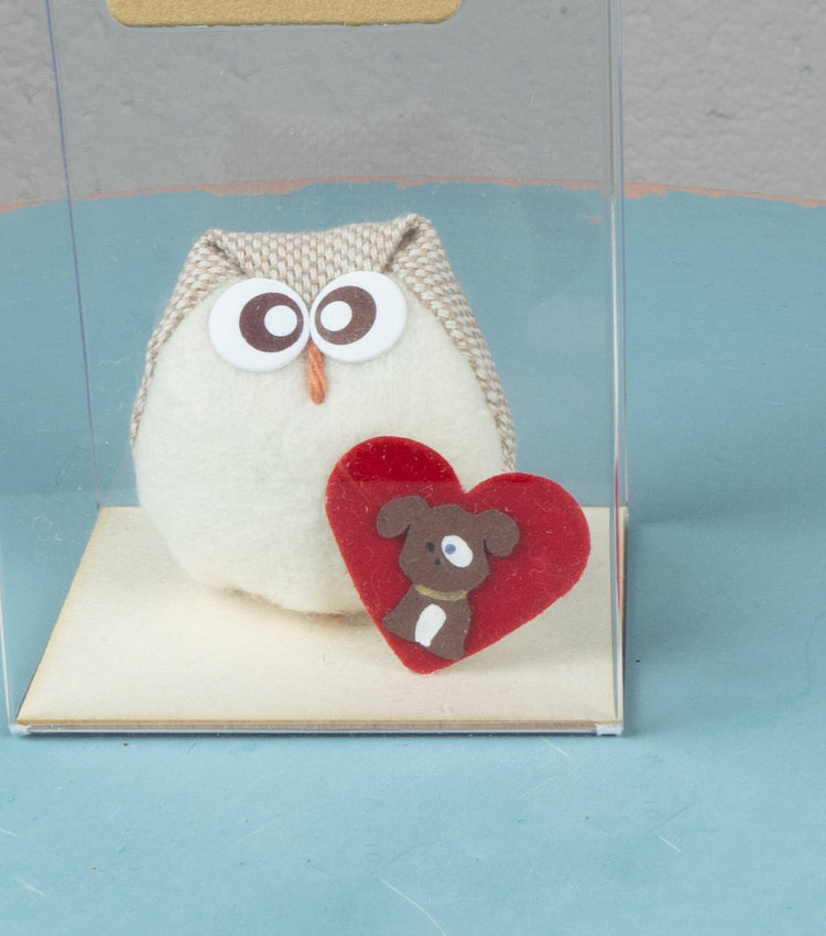 Gufetto Porta-Fortuna "Molti ti deluderanno nella vita..."