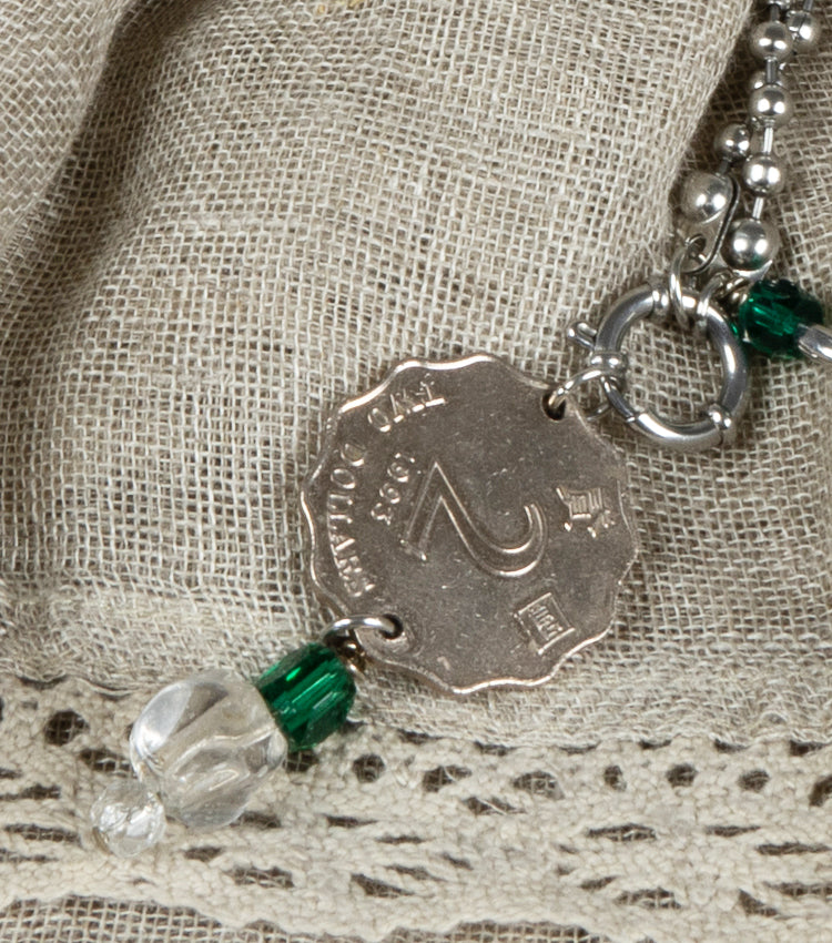 Collana Tiffany con moneta