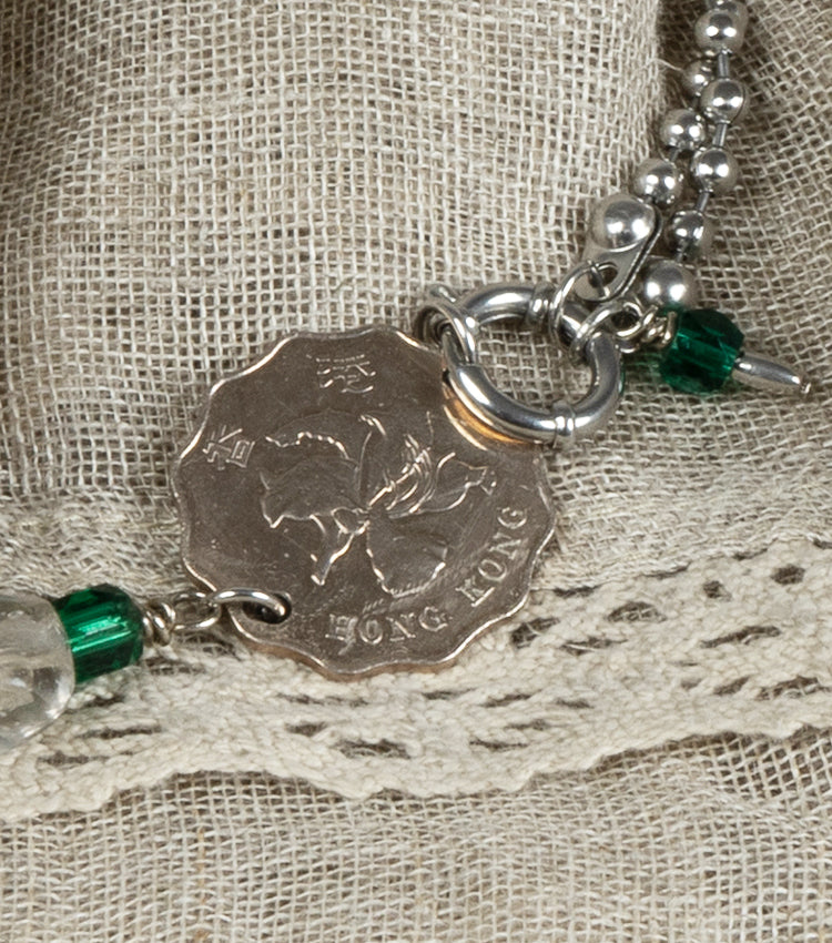 Collana Tiffany con moneta