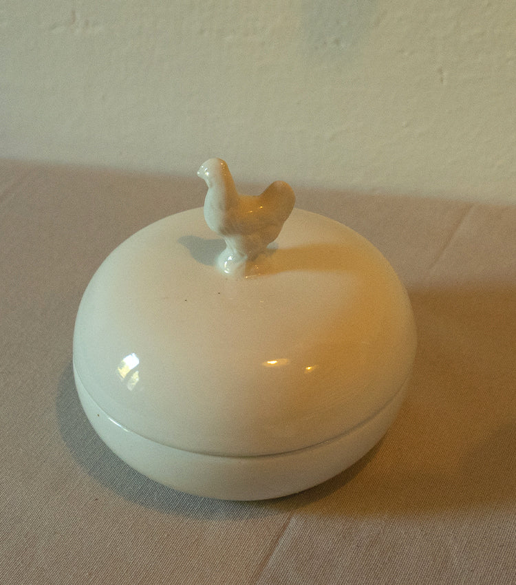 Porta-formaggio in ceramica