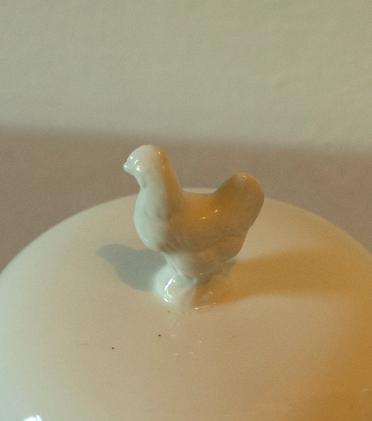 Porta-formaggio in ceramica