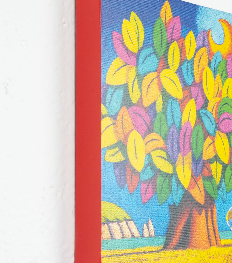 iCALISTIni "L'Albero della Felicità"con sfondo colorato grande