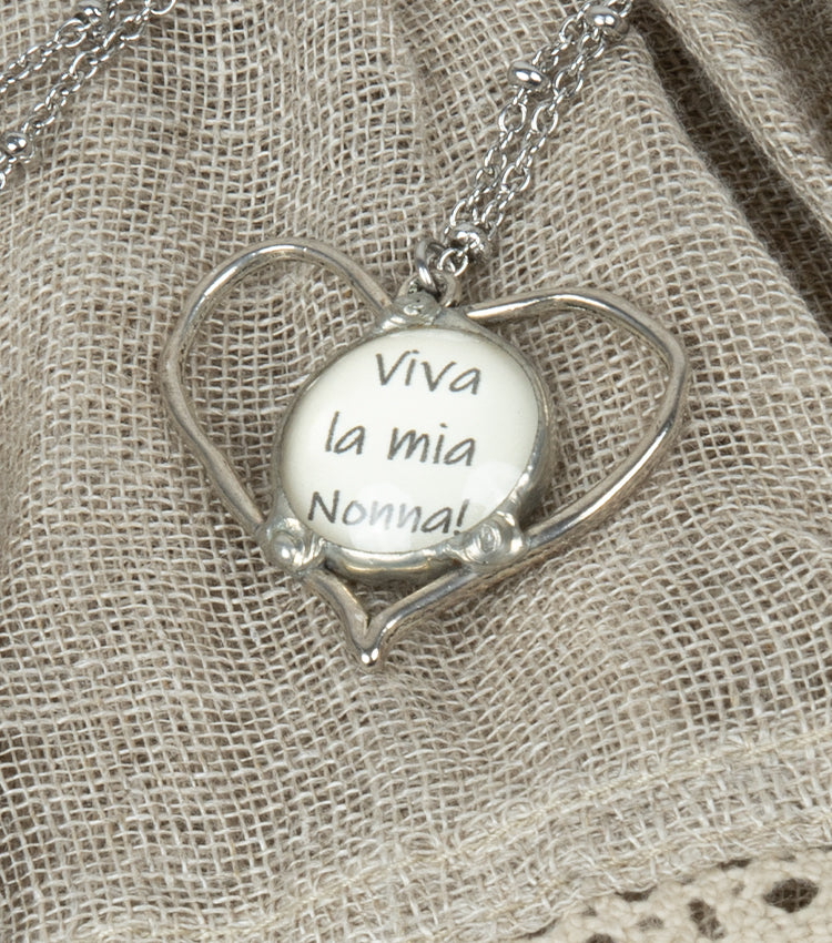 Collana Tiffany "Viva la mia nonna!"