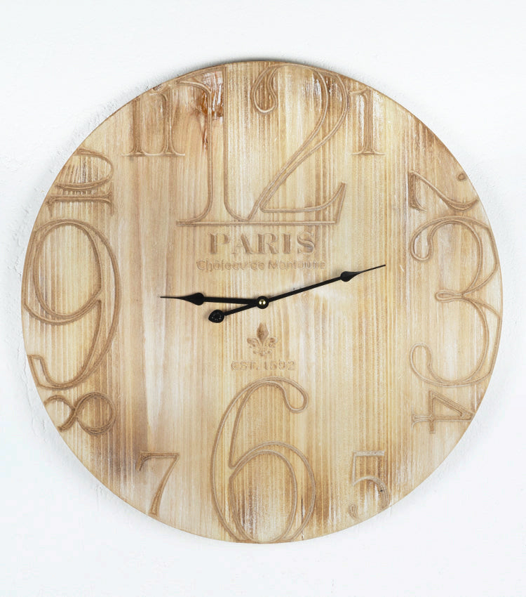 Orologio in legno