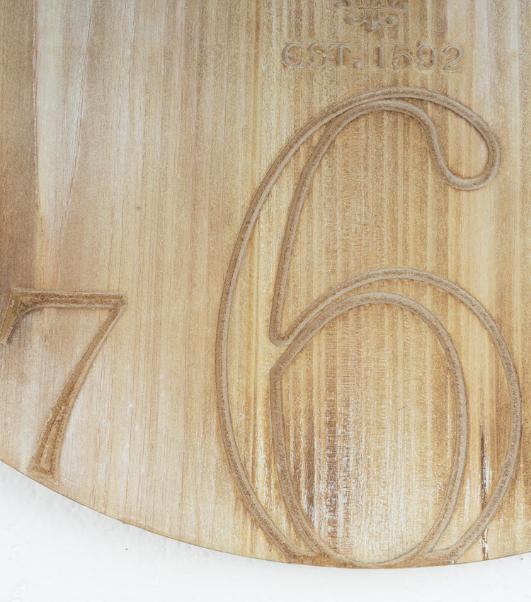 Orologio in legno