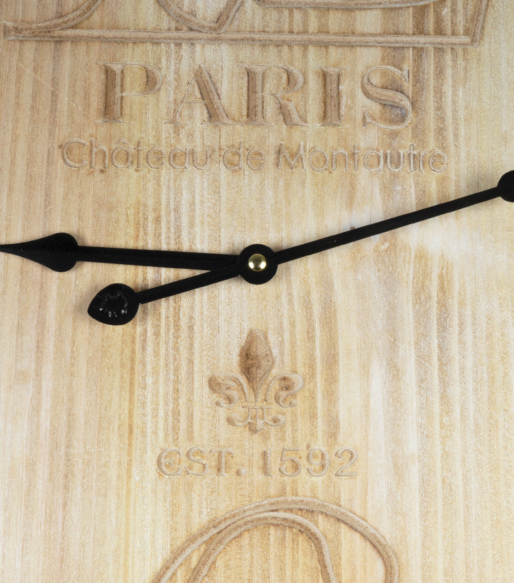 Orologio in legno