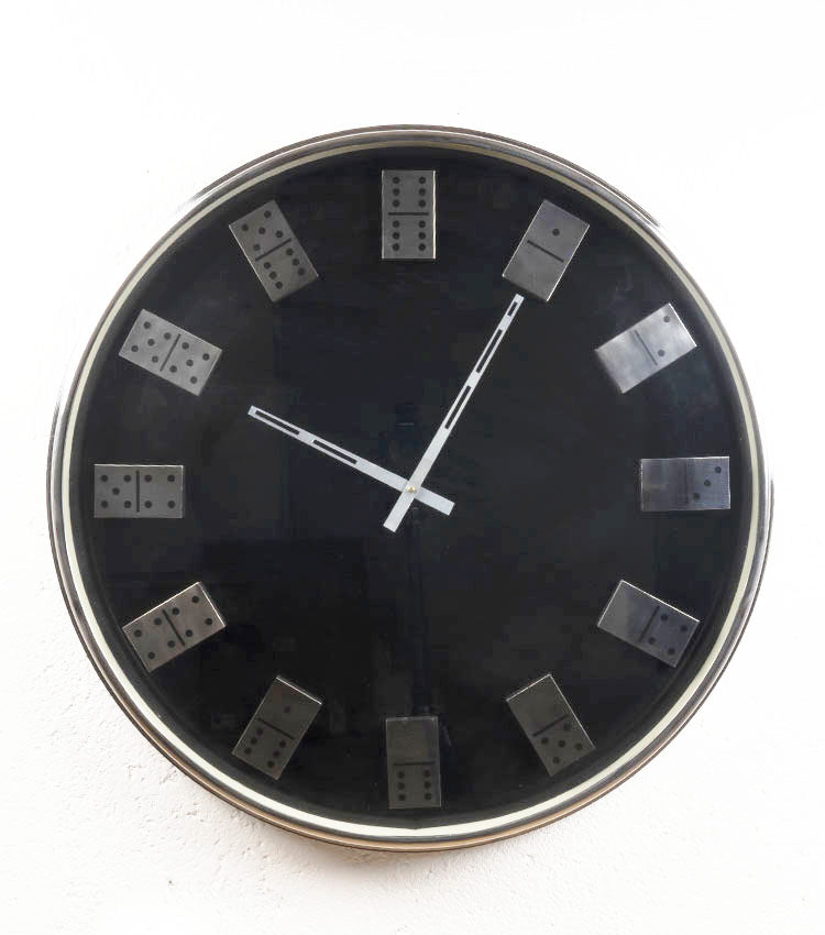 Orologio "Domino" in acciaio