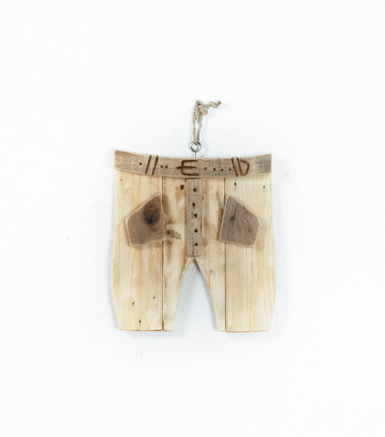 Pantaloncini corti in legno