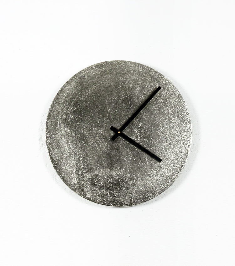 Orologio senza numeri in peltro piccolo