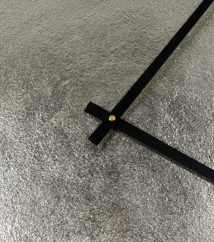 Orologio senza numeri in peltro piccolo