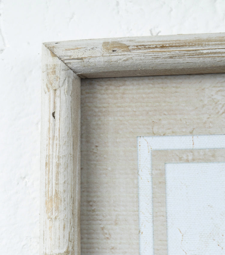 Quadro con soffione in legno