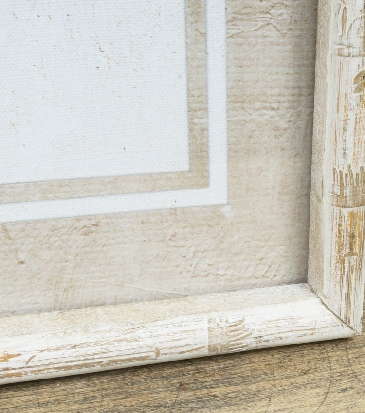 Quadro con soffione in legno