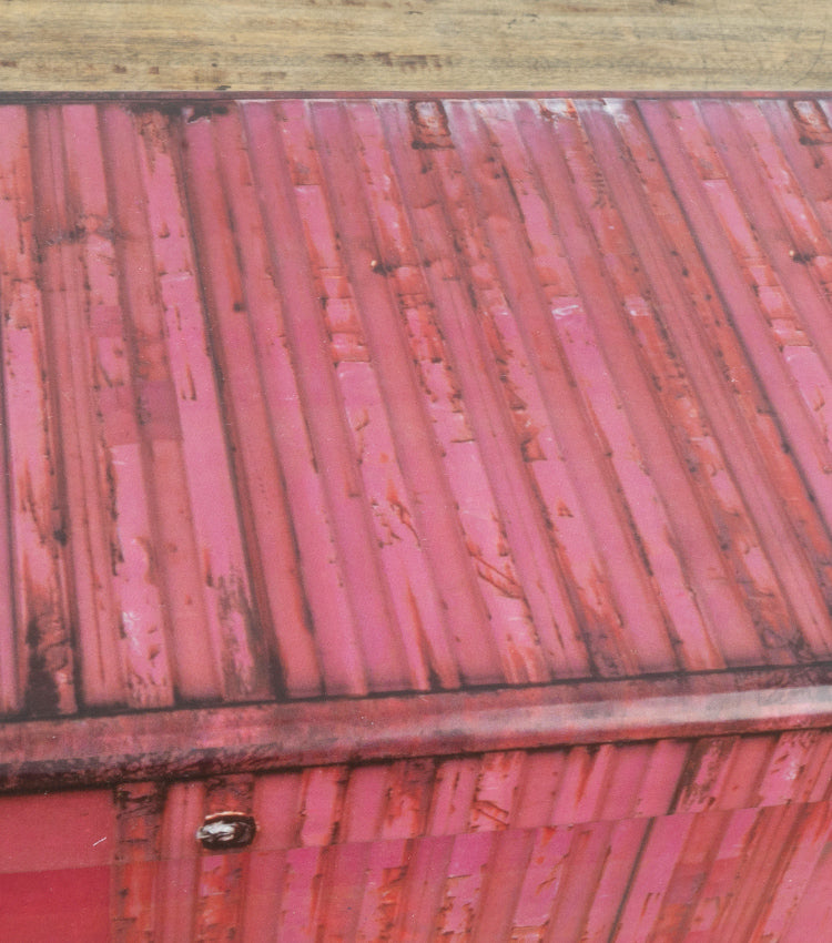Scatola "container" rossa piccola in cartone