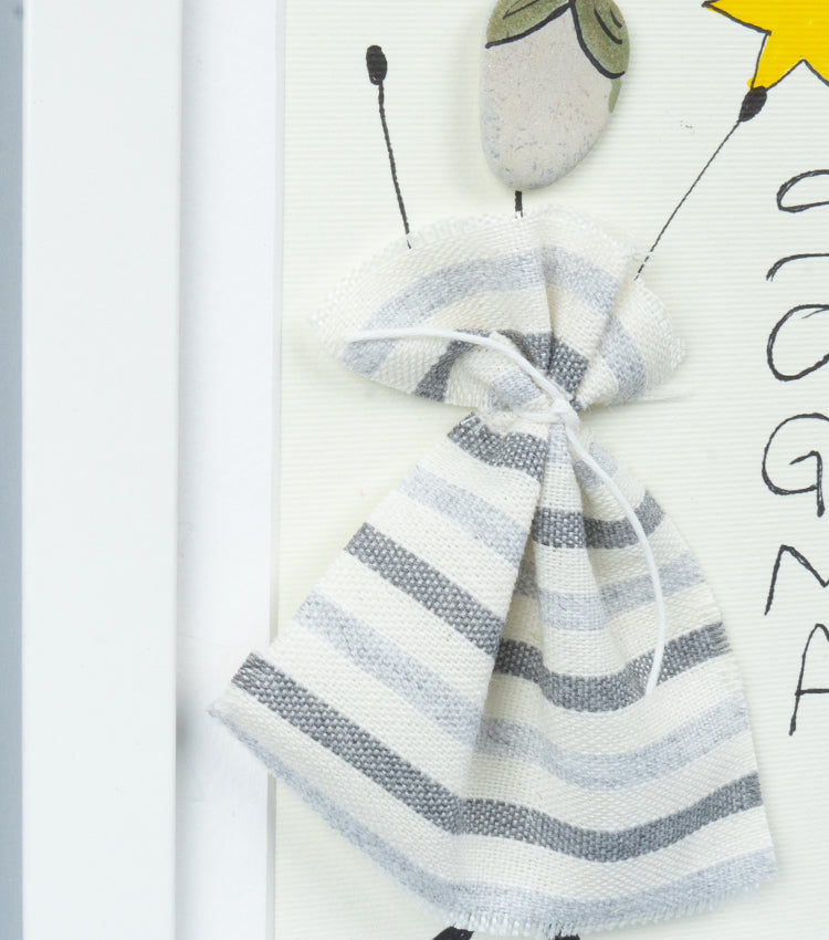 Quadretto "Sogna" in legno