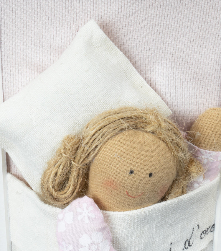 Quadretto "Sogni d'oro" in legno