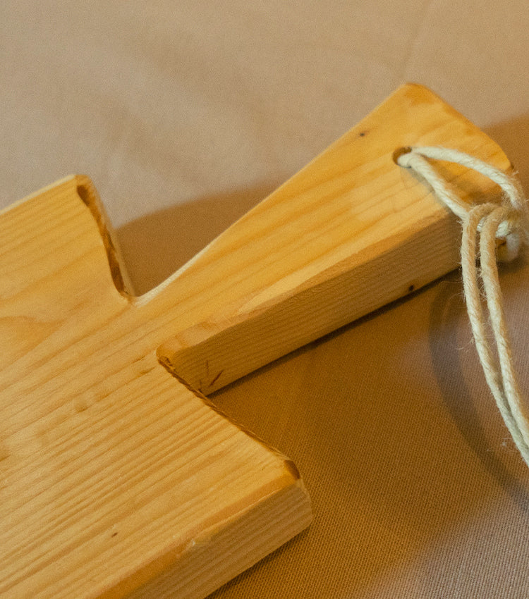 Tagliere con aforisma di Alberto Sordi in legno