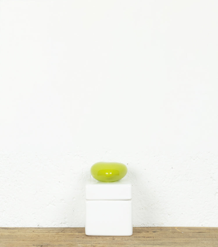 Scatolina con un Cuore verde chiaro in ceramica