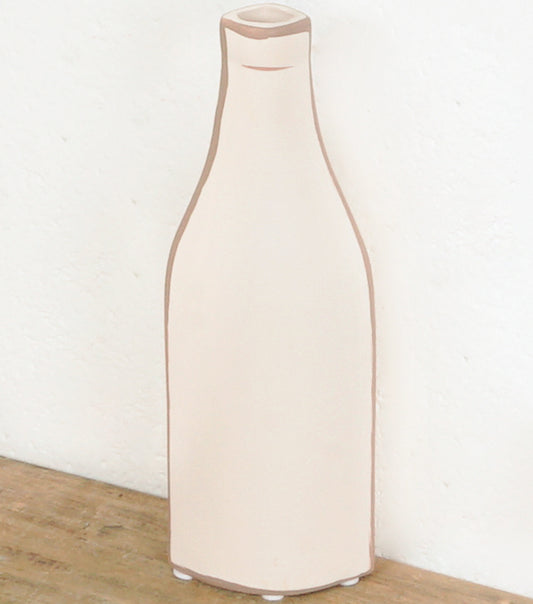 "Bottiglia Stilizzata" in cotto
