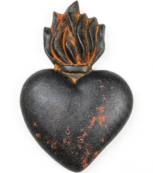 Cuore "Ex Voto" Vintage in cotto