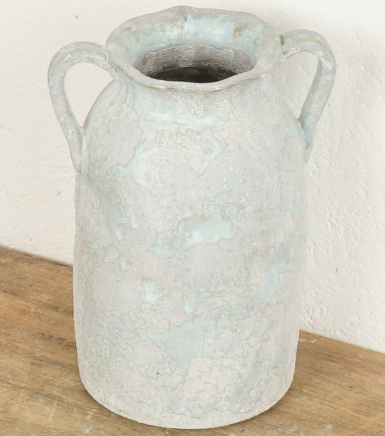 Anfora in cemento smaltato