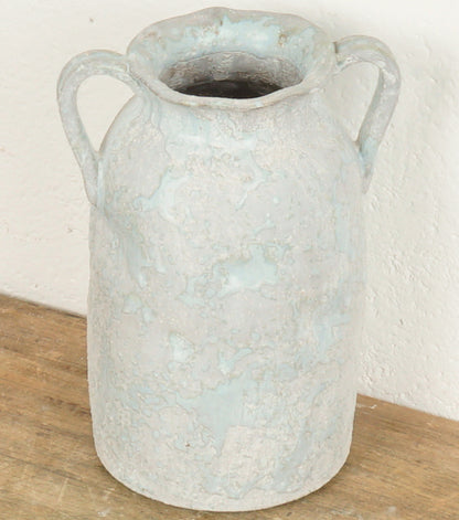 Anfora in cemento smaltato