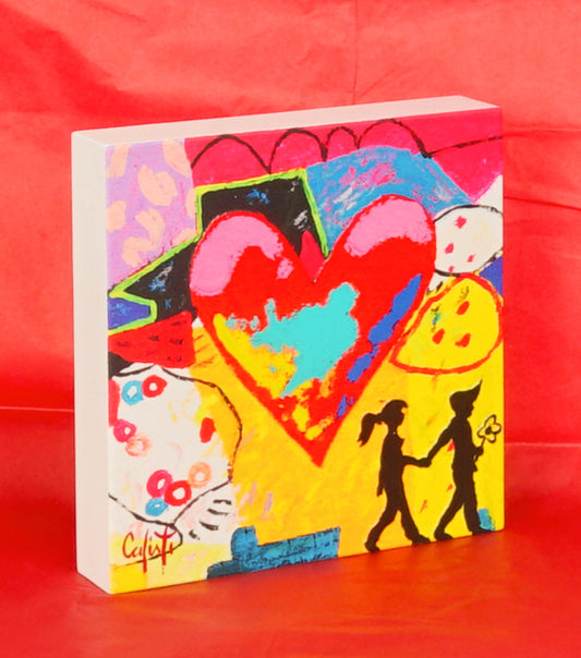 Quadretto iCALISTIni "Pop Heart Me and You"