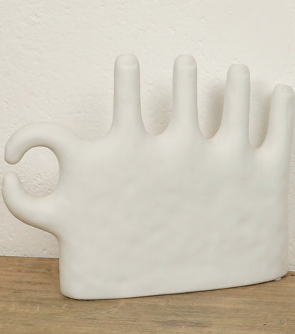 "Vaso con le Dita" in ceramica