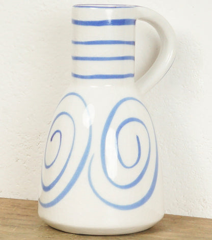 "Brocca con le Spirali" in ceramica