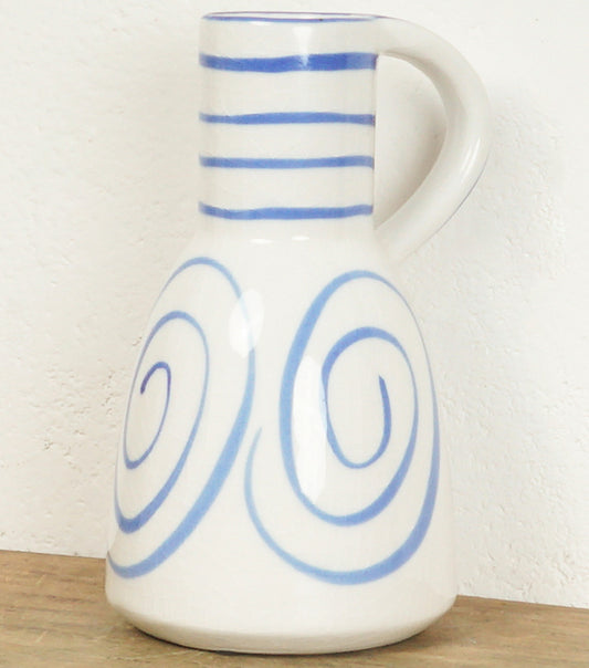 "Brocca con le Spirali" in ceramica