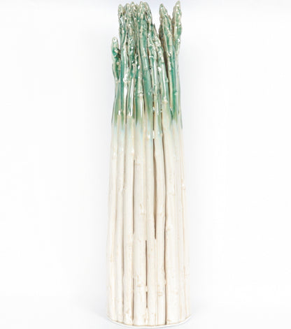"Vaso con gli Asparagi" in ceramica