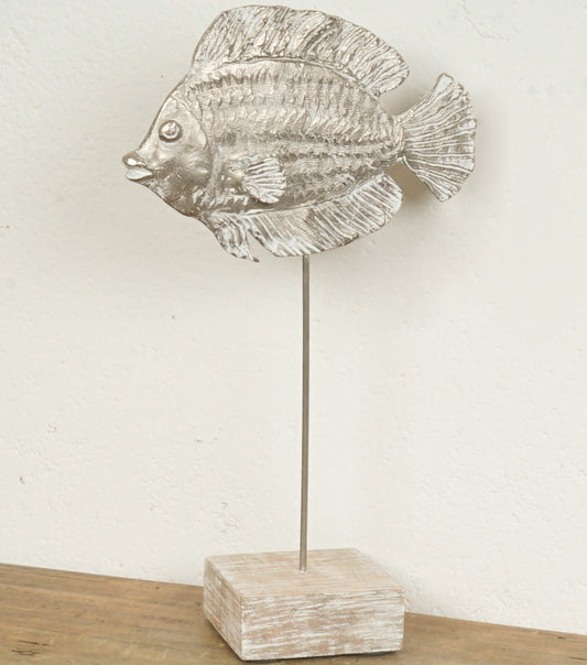 Pesce in peltro