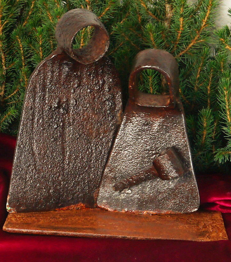 "Natività Artigianale" in metallo