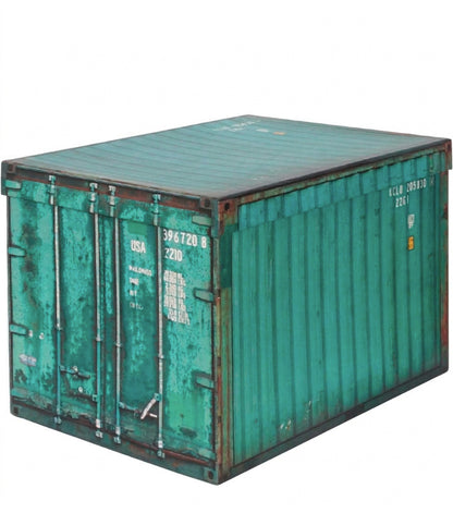 "Scatola Container" grande color verde