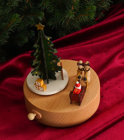 Carillon Natalizio in legno