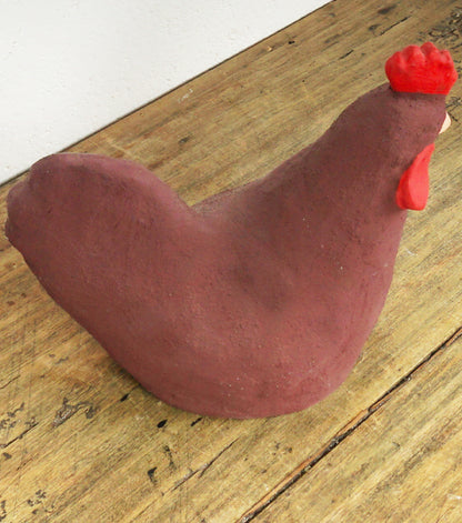 Gallo in terracotta