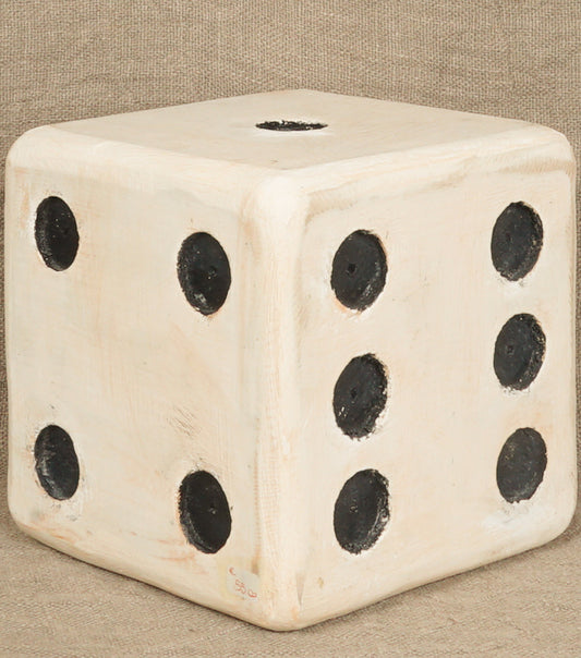 Dadone bianco in legno grande