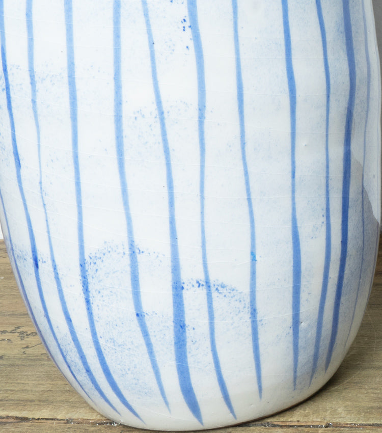 "Vaso con le Strisce" in ceramica