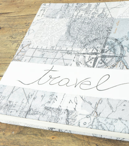 Album "travel" in cotone con Decorazioni