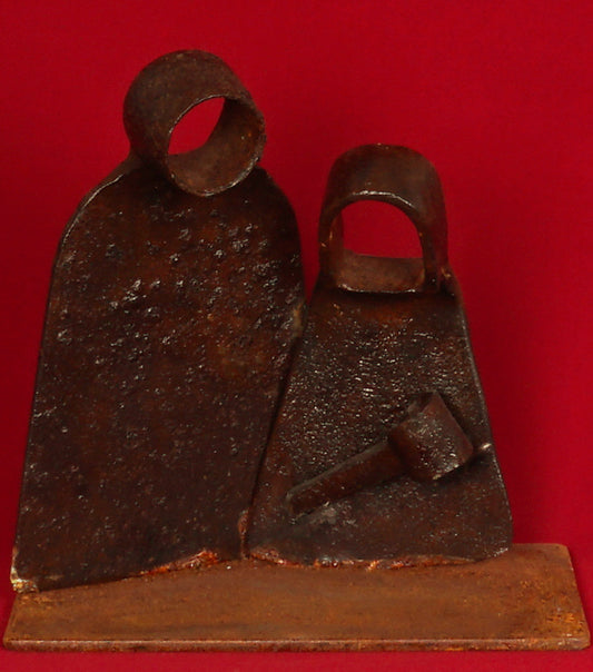 "Natività Artigianale" grande in metallo
