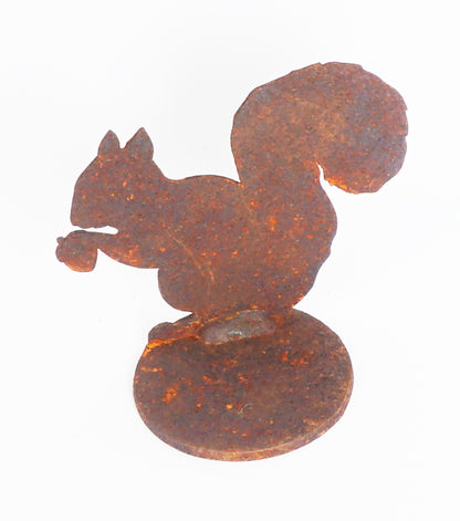 Scoiattolo in corten