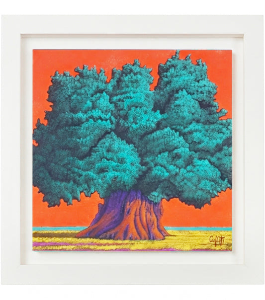 Cornice iCALISTIni in legno con "L'Albero della Vita"
