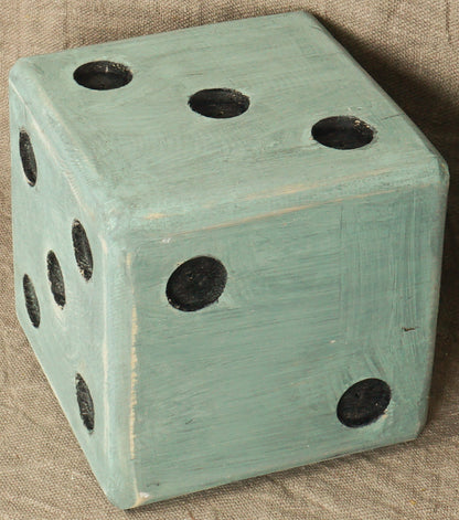 Dadone verde in legno grande