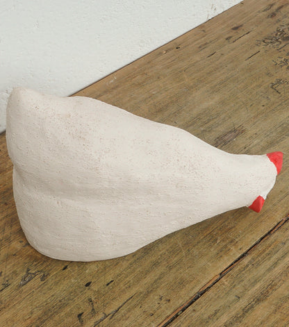 "Gallina che Becca" in terracotta