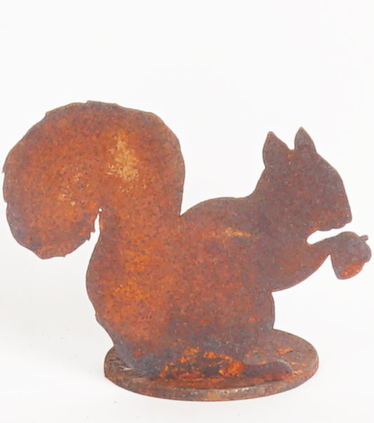 Scoiattolo in corten