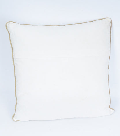 Cuscino con Numeri bianco in cotone