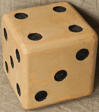 Dadone marrone in legno grande